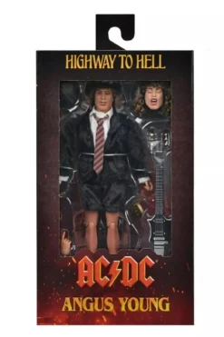 NECA AC/DC Angus Young Highway to Hell 8 Inch Clothed Action Figure
