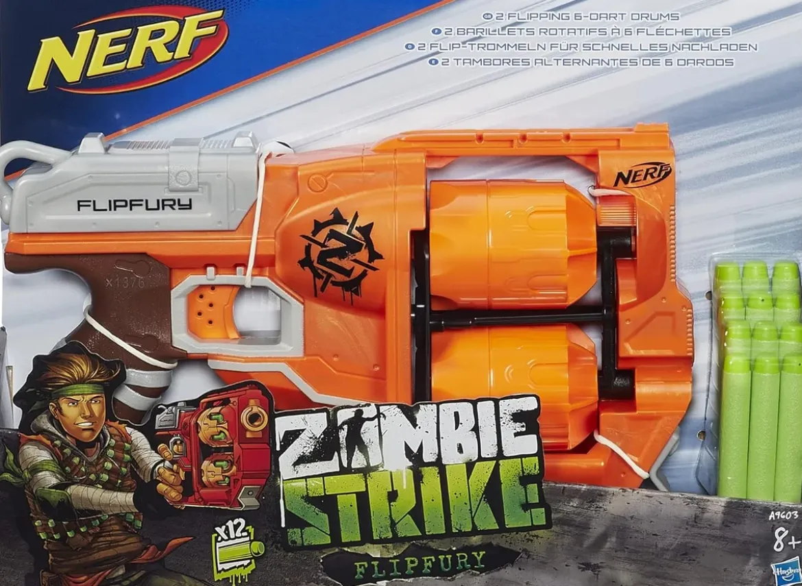 Nerf Zombie Strike FlipFury Blaster