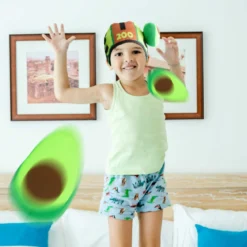 NEW Avo-Catch-O Head Smash Game Velcro 1 x Hat 3 x Avo Balls