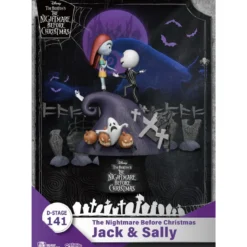 Nightmare before Christmas D-Stage PVC Diorama Jack & Sally 15 cm