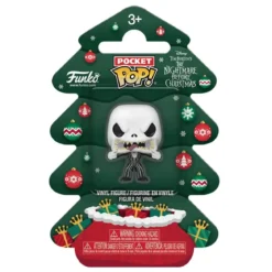 Nightmare before Christmas Holiday 2025 Pocket POP! Vinyl Keychains Jack Tree Holiday Box 4 cm