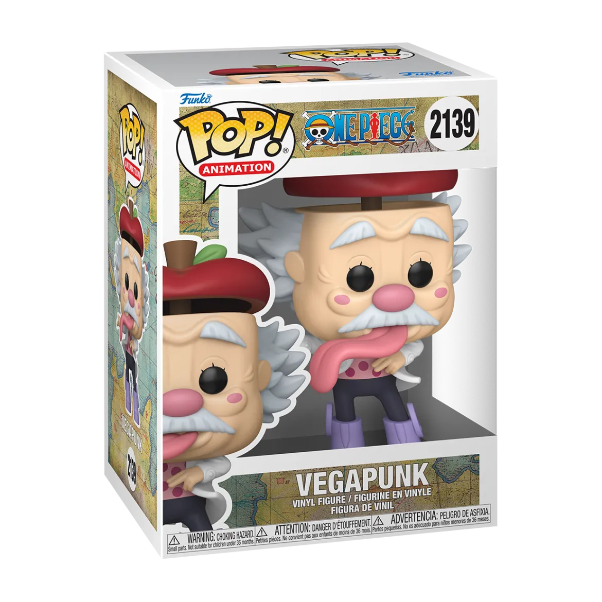 One Piece POP! Animation Figure Dr Vegapunk 9 cm