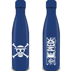 One Piece Straw Hat Pirates Emblem Metal Drinks Bottle