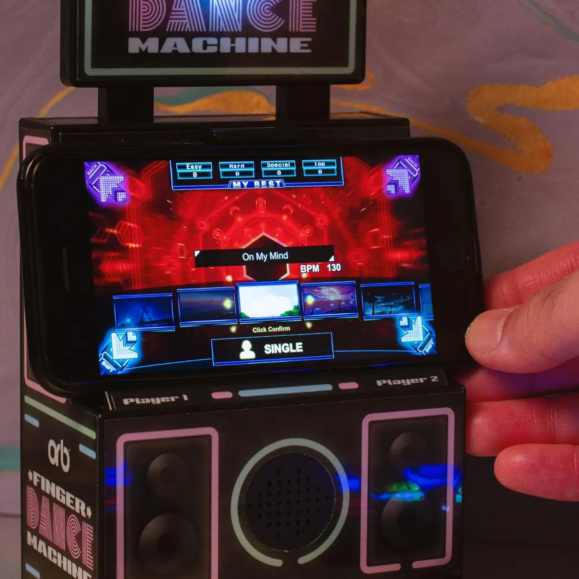 Orb Single Player Finger Dance Machine (9 Games)