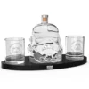 Original Stormtrooper Decanter Set, Original Design Decanter with 2 glasses and a tray