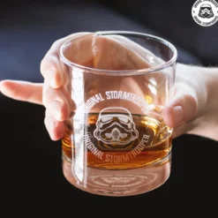 Original Stormtrooper Decanter Set, Original Design Decanter with 2 glasses and a tray