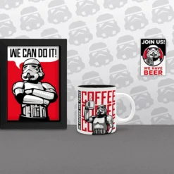 Original Stormtrooper Print & Mug Gift Set