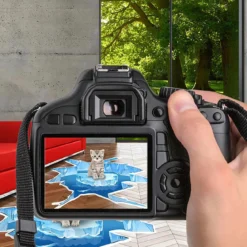 Pet Scenes Floor Sticker