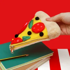 Plush Pizza Zip Pouch