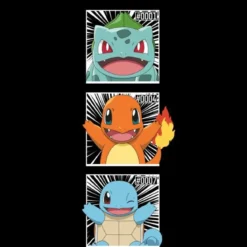 Pokemon Generation 1 Intro T-Shirt - Black
