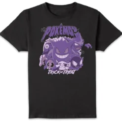 Pokemon Trick Or Treat T-Shirt - Black