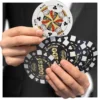 Poker Chip Circular Playing Cards
