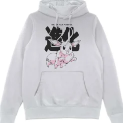 Pokémon Circle Of Eevee Evolutions Hoodie - White