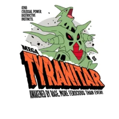 Pokémon Mega Tyranitar T-Shirt - White