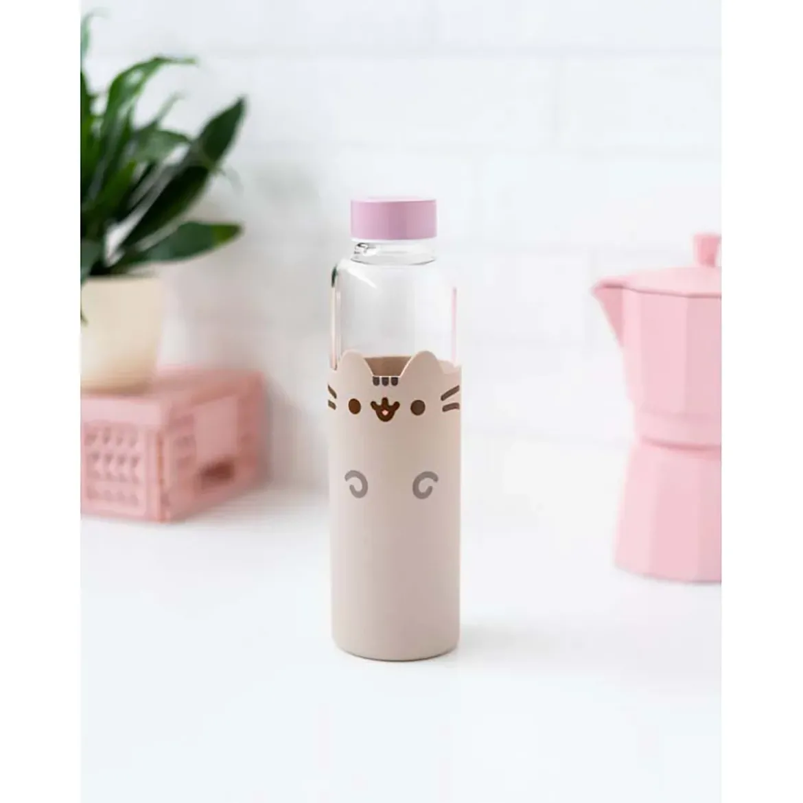 Pusheen Glass Bottle