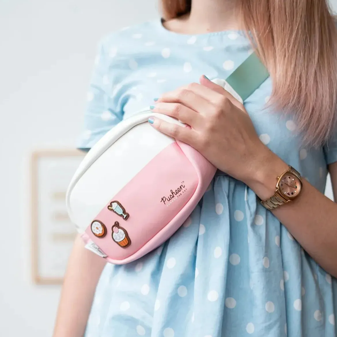 Pusheen Rose Collection Fanny Pack