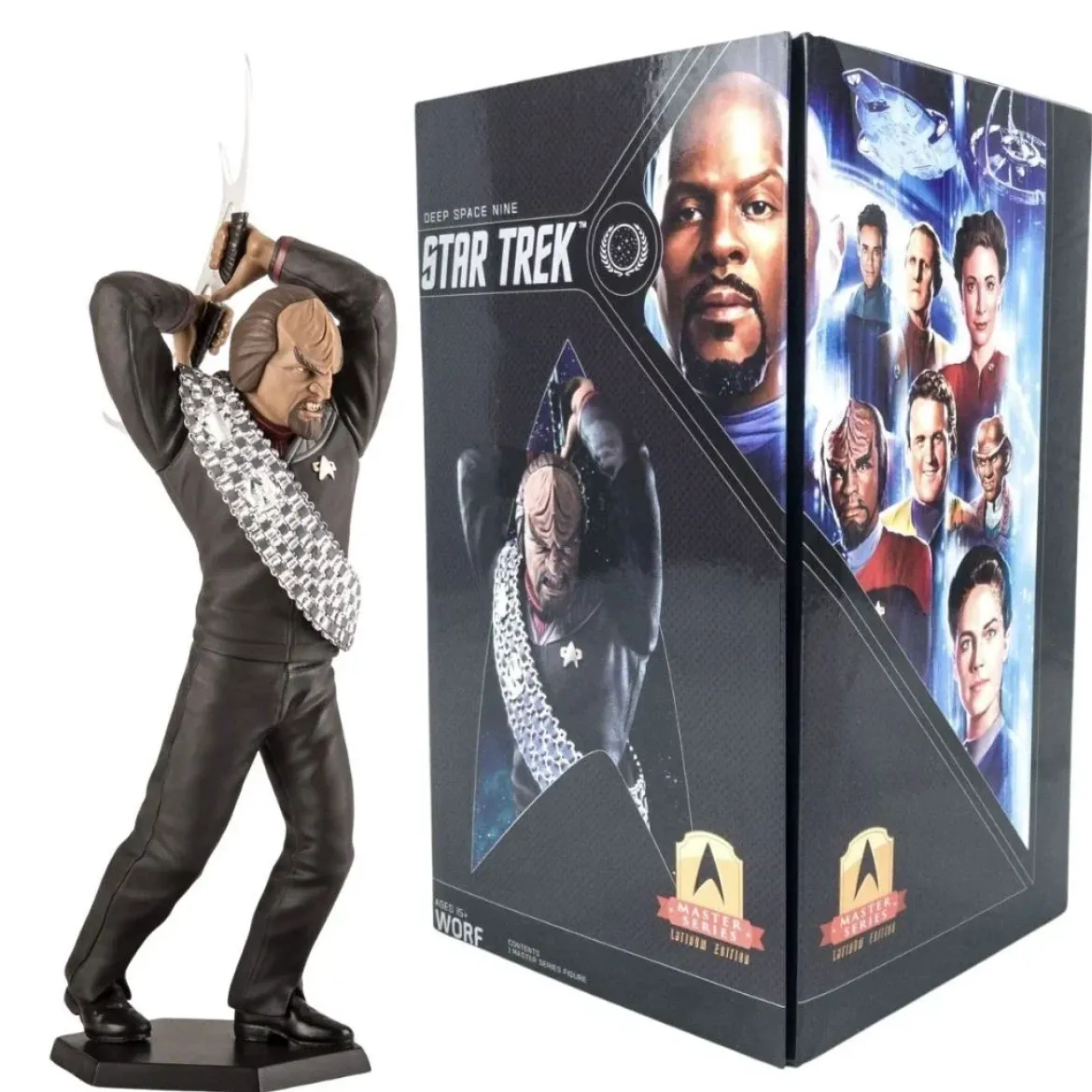 Quantum Mechanix Star Trek: Deep Space 9 Worf Mini Masters Figure