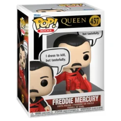 Queen POP! Rocks Vinyl Figur Freddie Mercury (I Dress to Kill) 9 cm
