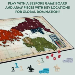 RISK Strategy Board Game - Peaky Blinders Edition