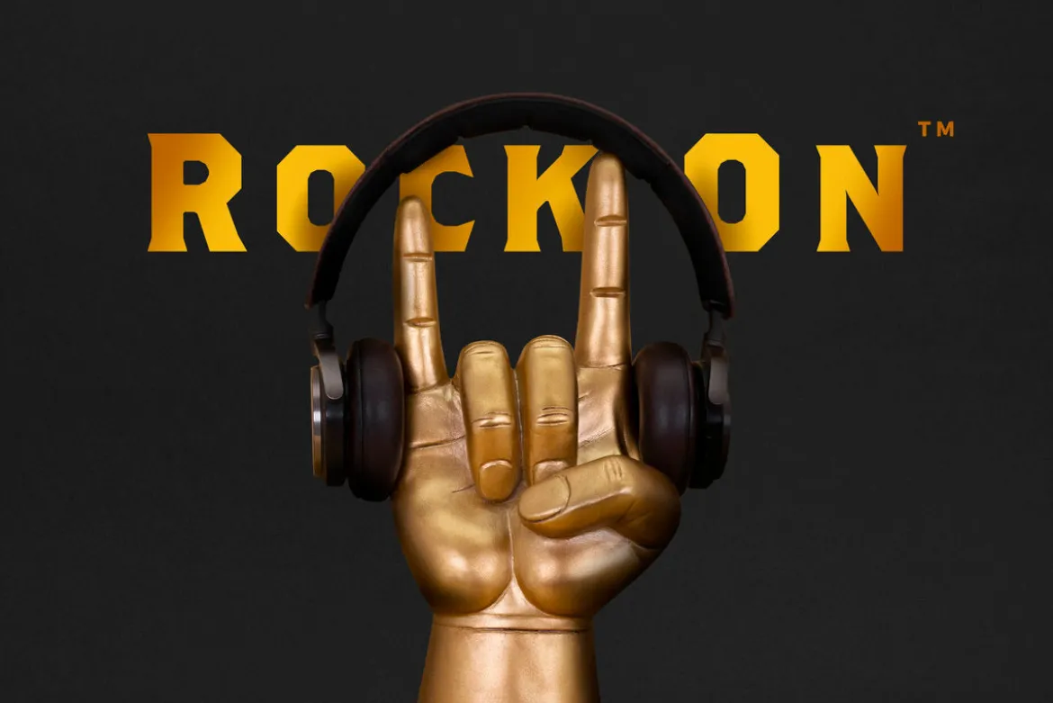 Rock On Headphone Stand