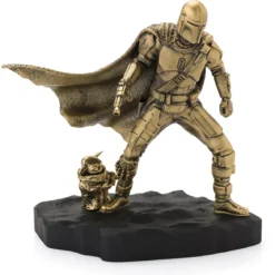 Royal Selangor Star Wars Limited Edition Gilt Mandalorian Figurine