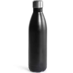 Sagaform Steel Hot and Cold Bottle - Black (75cl)