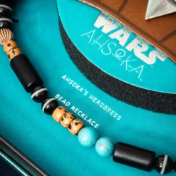 SalesOne Star Wars Ahsoka Tano Headband Belt Beads Replica