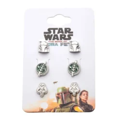SalesOne Star Wars The Book Of Boba Fett Symbols Earring Set