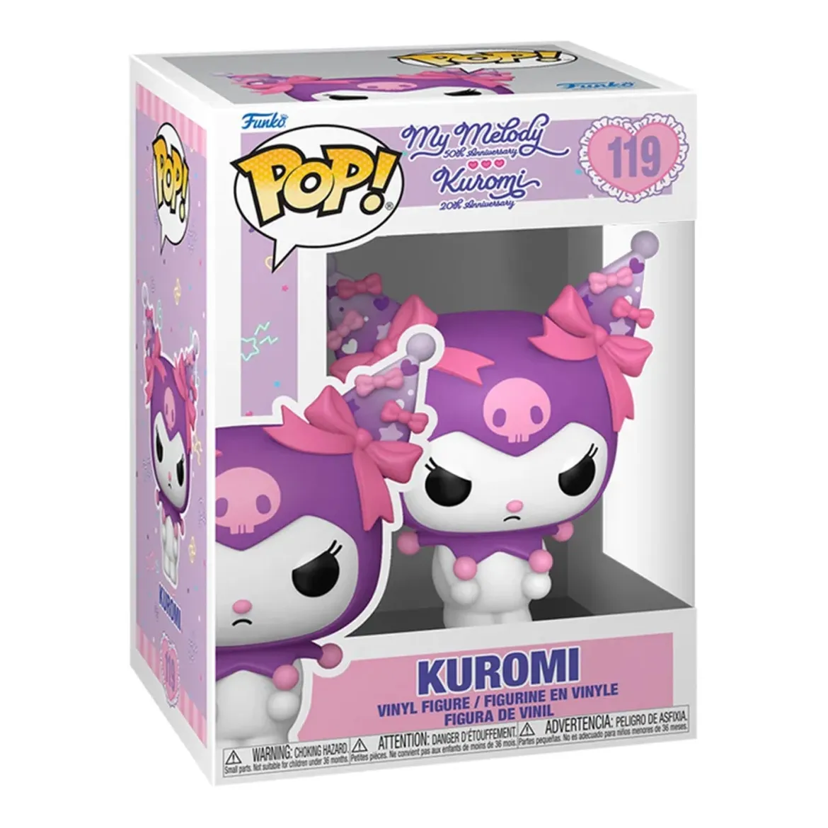Sanrio POP! Animation Vinyl Figure K/MM- Kuromi Grumpy 9 cm