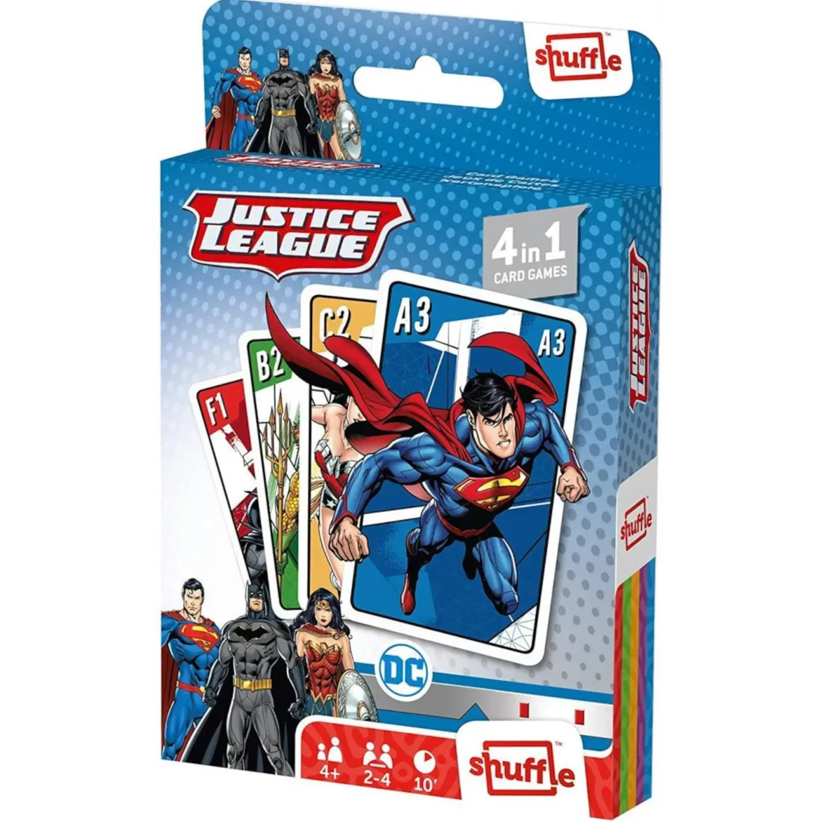 Shuffle Plus Card Game - Justice League