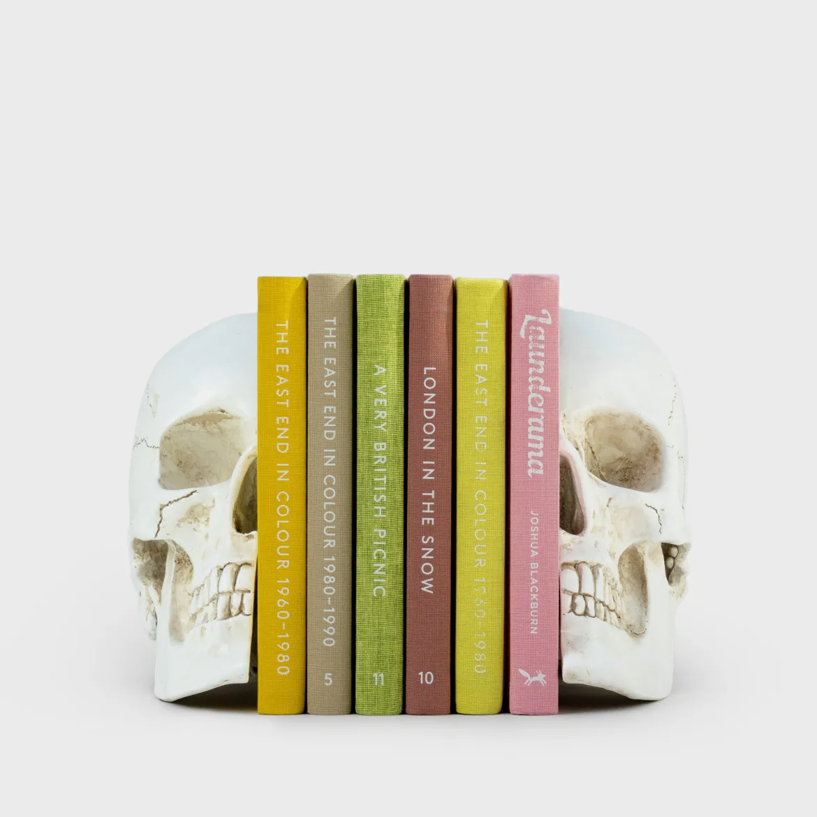 Skull Bookends