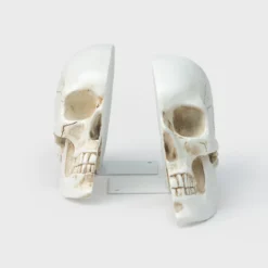Skull Bookends