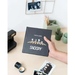 Snoopy Photo Album 24 Self-Adhesive Pages 16X16Cm