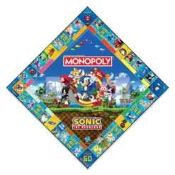 Sonic Monopoly Board Game