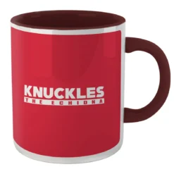 Sonic The Hedgehog Knuckles Face Mug
