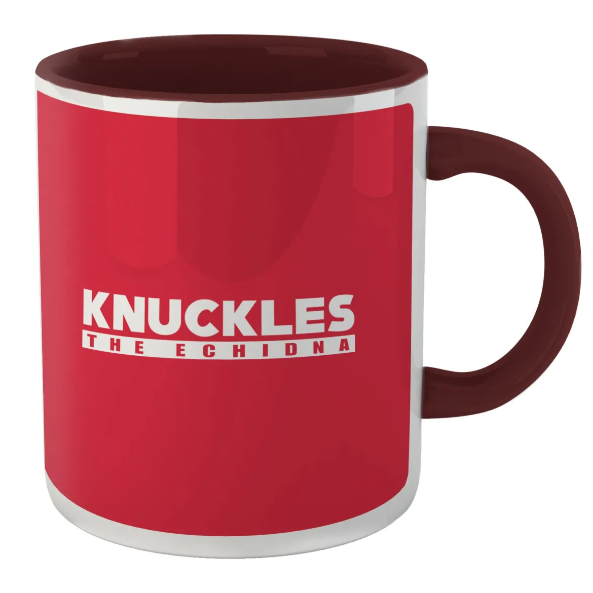 Sonic The Hedgehog Knuckles Face Mug