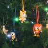 Sonic The Hedgehog Set Of 3 Christmas Ornaments