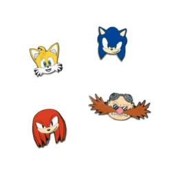 Sonic The Hedgehog Set Of 4 Pins