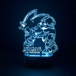 Sonic The Hedgehog Speed Circuit Led Table Lamp