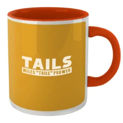 Sonic The Hedgehog Tails Face Mug