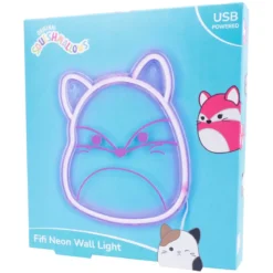 Squishmallows Character Neon Wall Light - Fifi the Fox