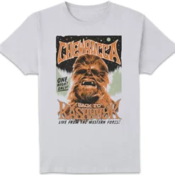 Star Wars Chewbacca Poster Unisex T-Shirt - White