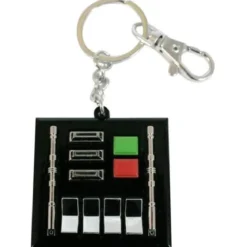 Star Wars Keychain Darth Vader Control Panel Snap