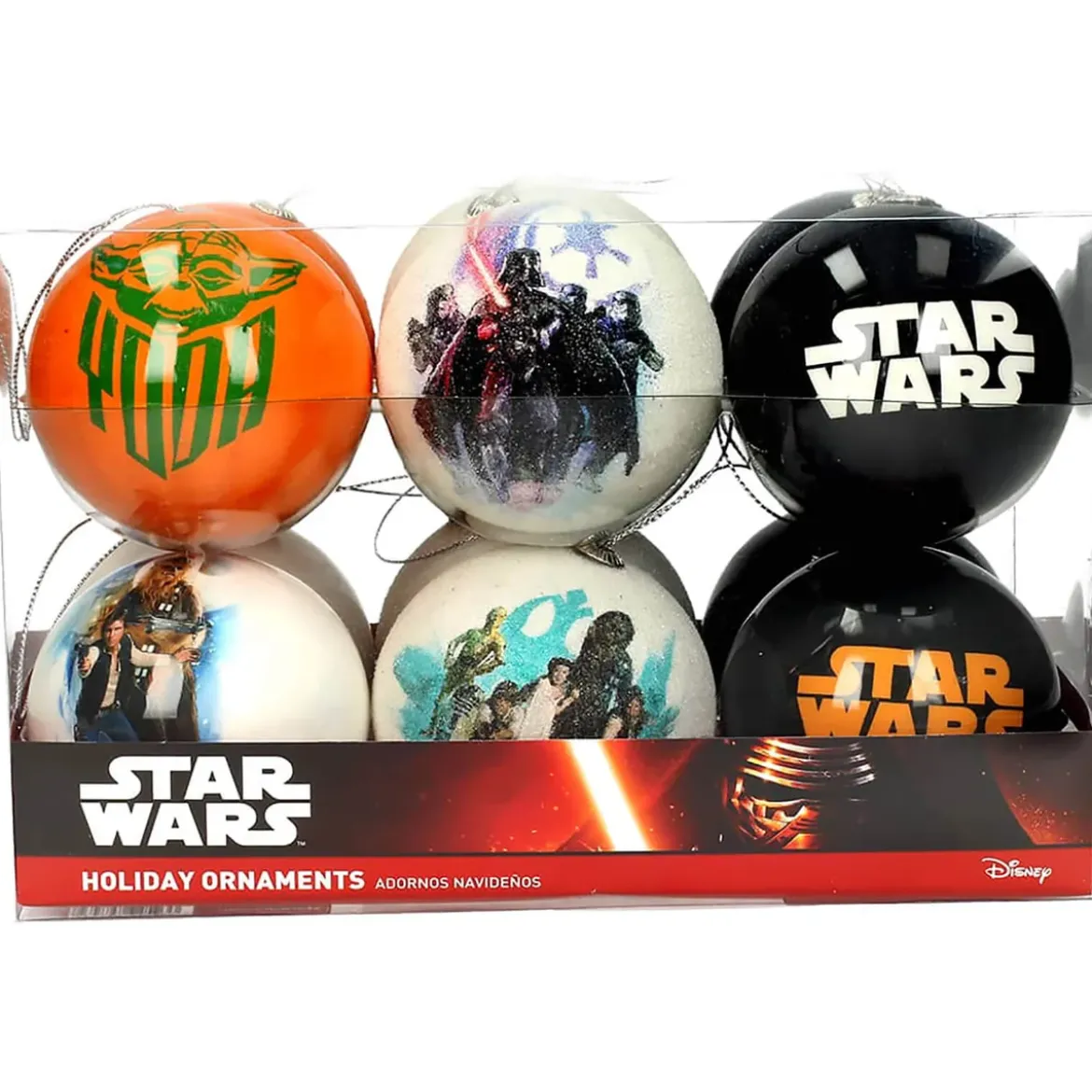 Star Wars Set of 12 Christmas Movie Ornaments
