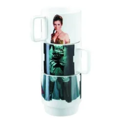 Star Wars Stacking Mugs Leia, Han, Lando