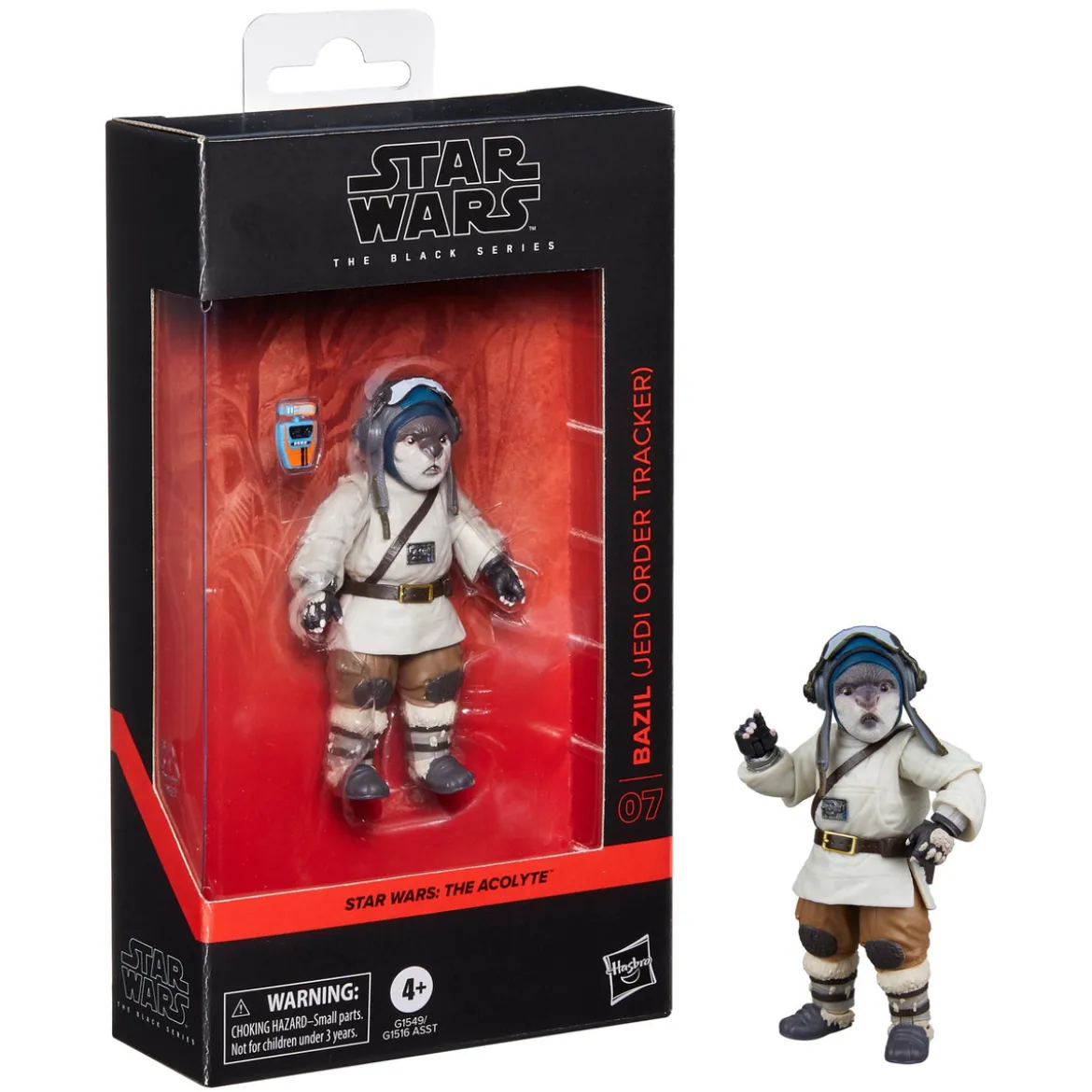 Star Wars The Black Series Bazil (Jedi Order Tracker) Star Wars: The Acolyte Collectible 6 Inch Acti
