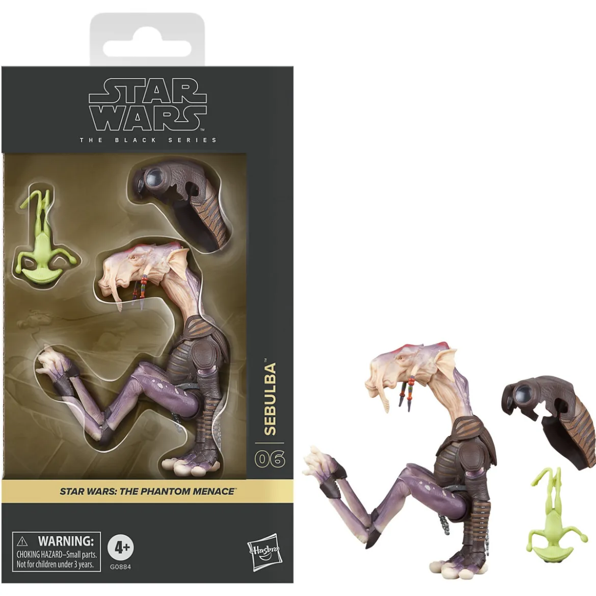 Star Wars The Black Series Sebulba, Star Wars: The Phantom Menace Action Figure (6 )