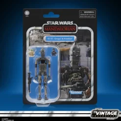 Star Wars: The Mandalorian Vintage Collection Action Figure 3-Pack IG-12, Grogu & Anzellan 10 cm