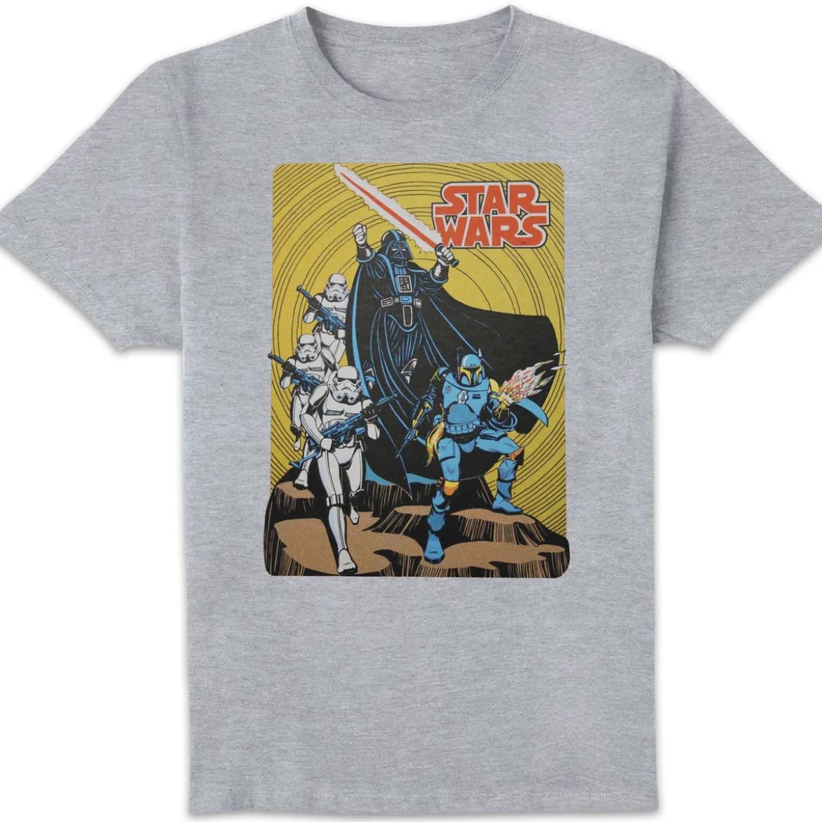 Star Wars Vader Retro Poster T-Shirt