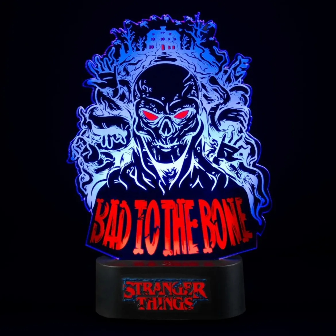Stranger Things Bad To The Bone LED Table Lamp